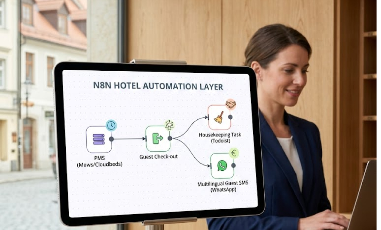 Why n8n is the Ultimate Secret Weapon for Independent European Hotels